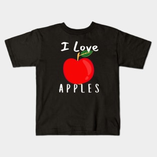 I Love Apples! Kids T-Shirt